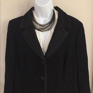 Dana Buchman TOPLINE tuxedo jacket